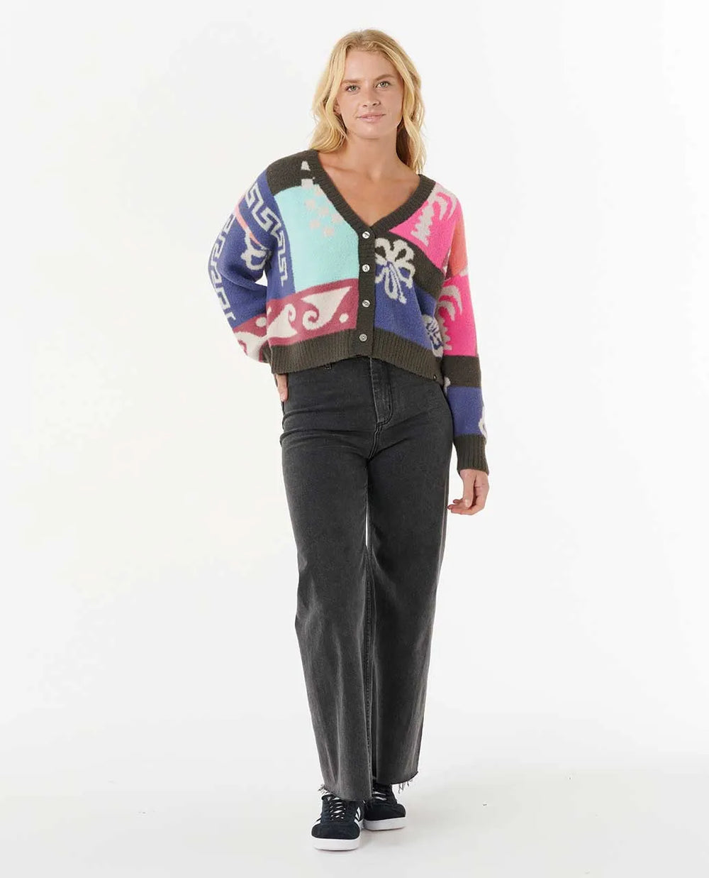 Rip Curl Keepsakes Jacquard Cardigan