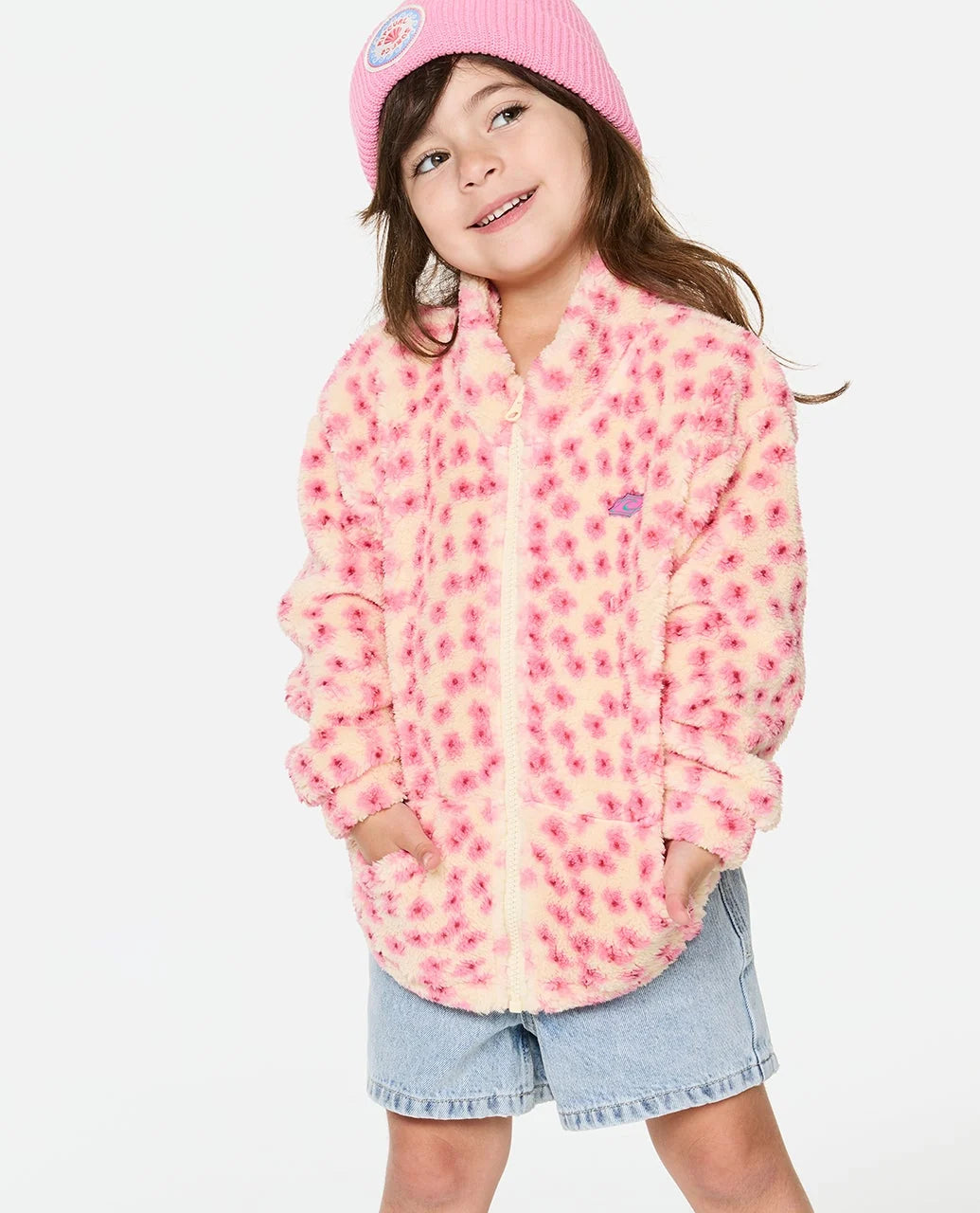 Rip Curl Kids Party Wave Zip Fleece