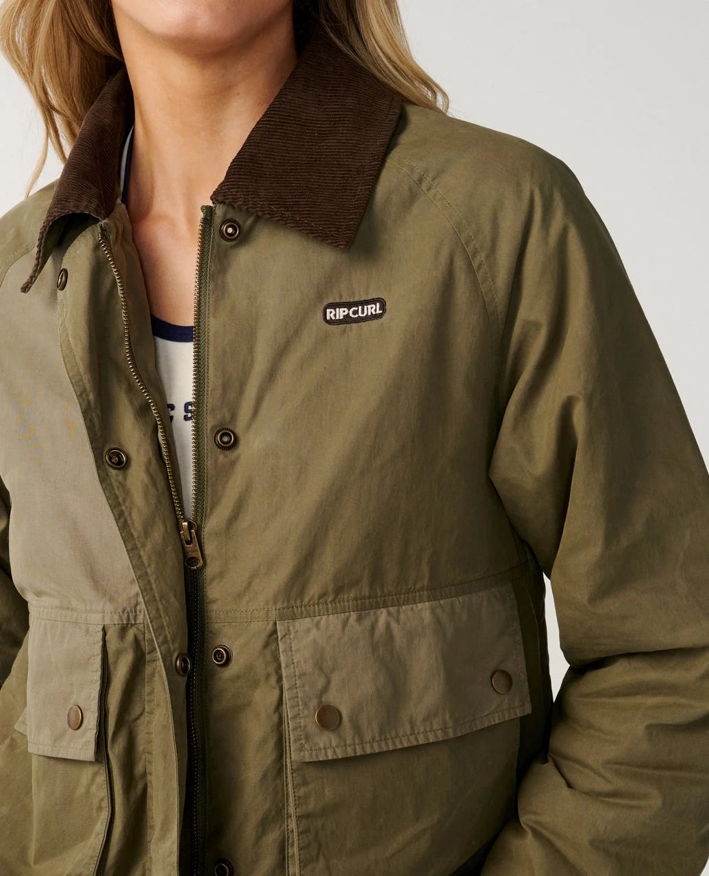 Rip Curl Bossa Nova Waxed Chore Jacket