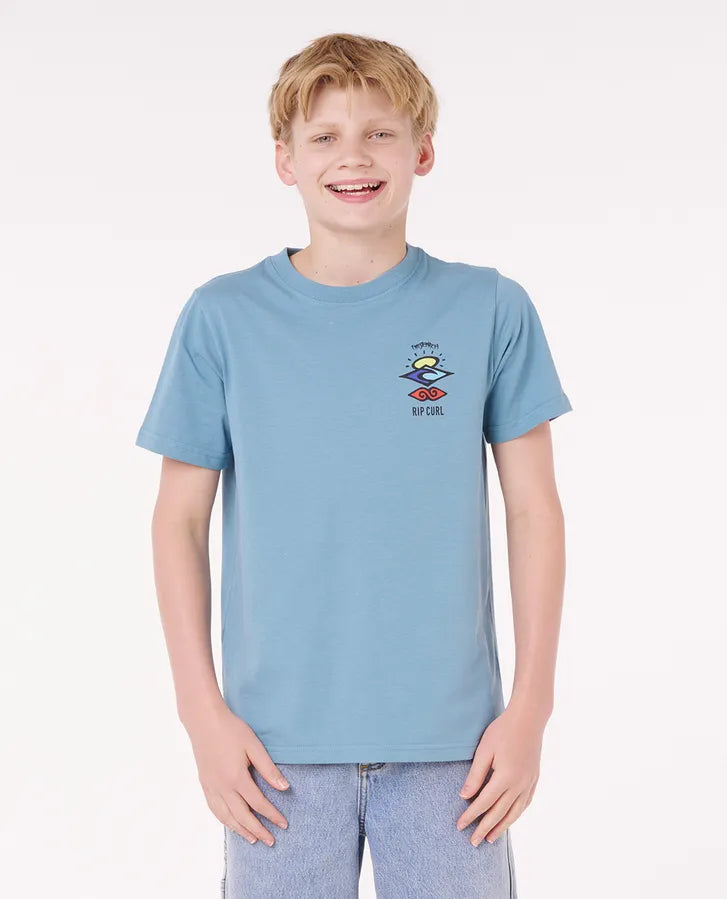 Rip Curl Kids Search Icon T-Shirt