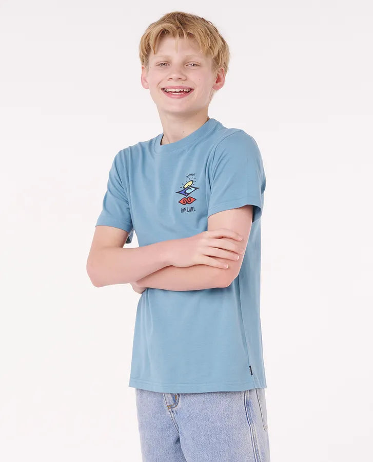 Rip Curl Kids Search Icon T-Shirt