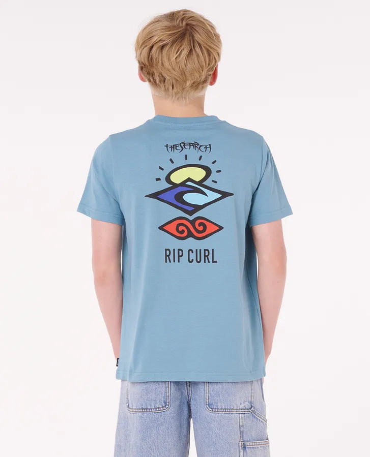 Rip Curl Kids Search Icon T-Shirt
