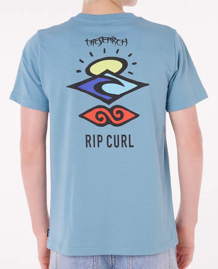 Rip Curl Kids Search Icon T-Shirt