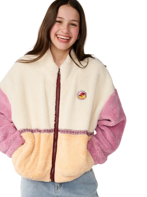 Rip Curl Kids Surf Revival Heritage Zip Fleece