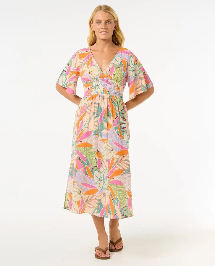 Rip Curl Cala Vadella Midi Dress