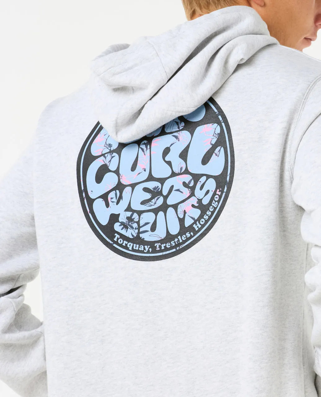 Rip Curl Wettie Passage Icon Zipped Hoodie