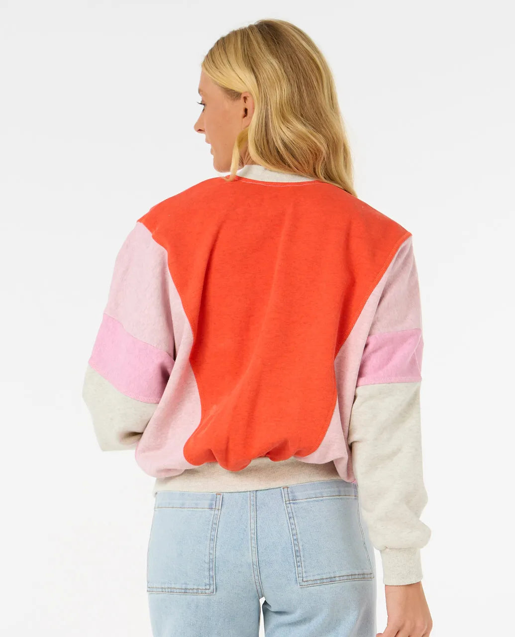 Rip Curl Colour Block Zip Hoodie