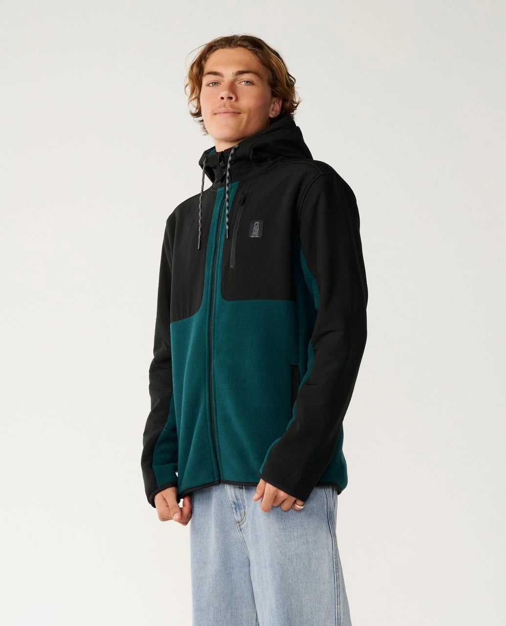 Rip Curl Search Series Panelled Zip Polar Fleece