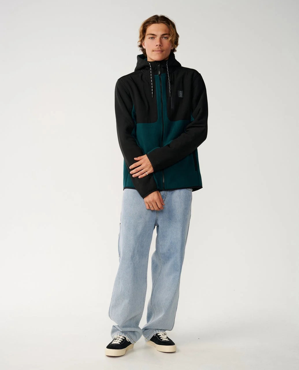 Rip Curl Search Series Panelled Zip Polar Fleece