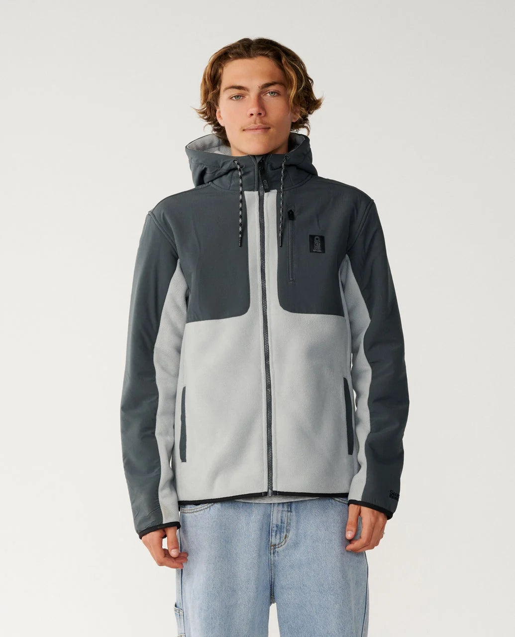 Rip Curl Search Series Panelled Zip Polar Fleece