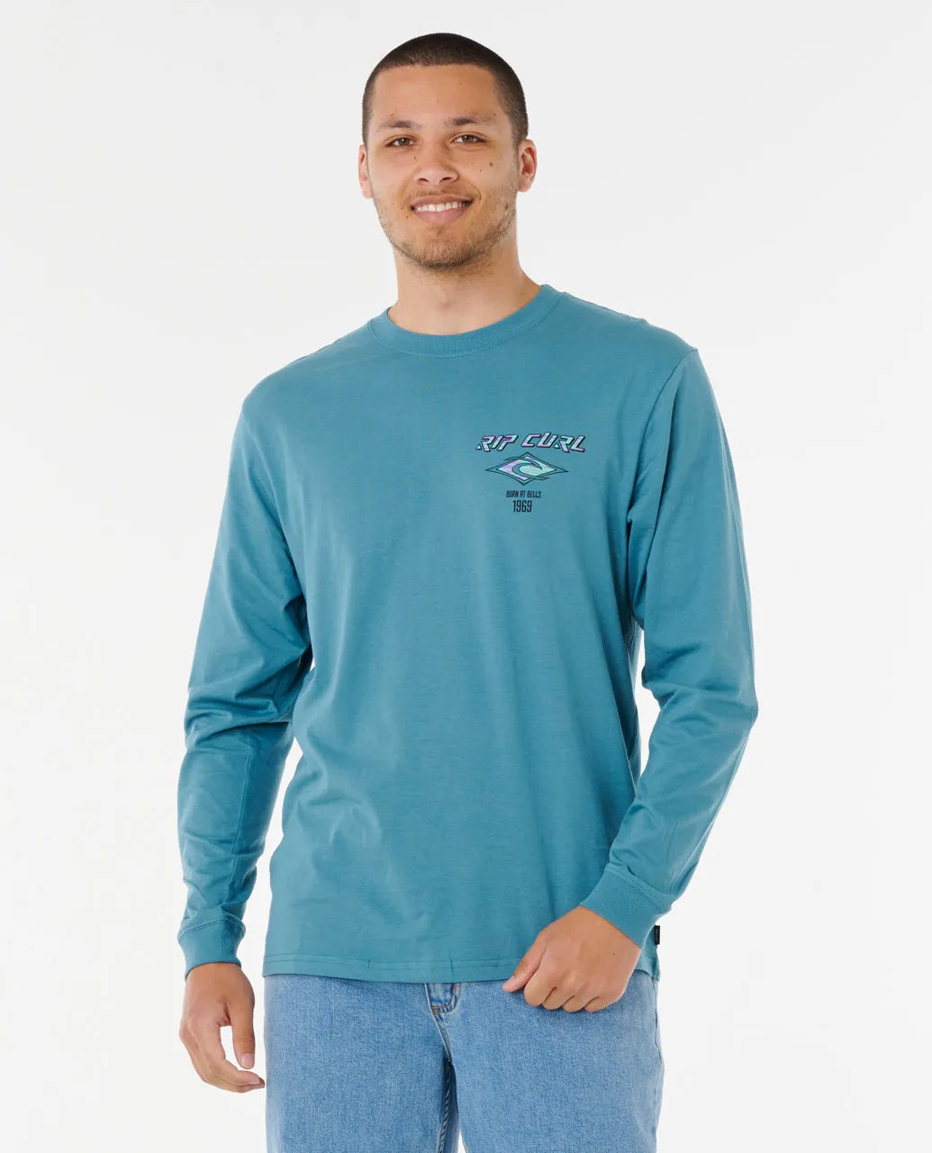 Rip Curl Fade Out Icon Long Sleeve T-Shirt