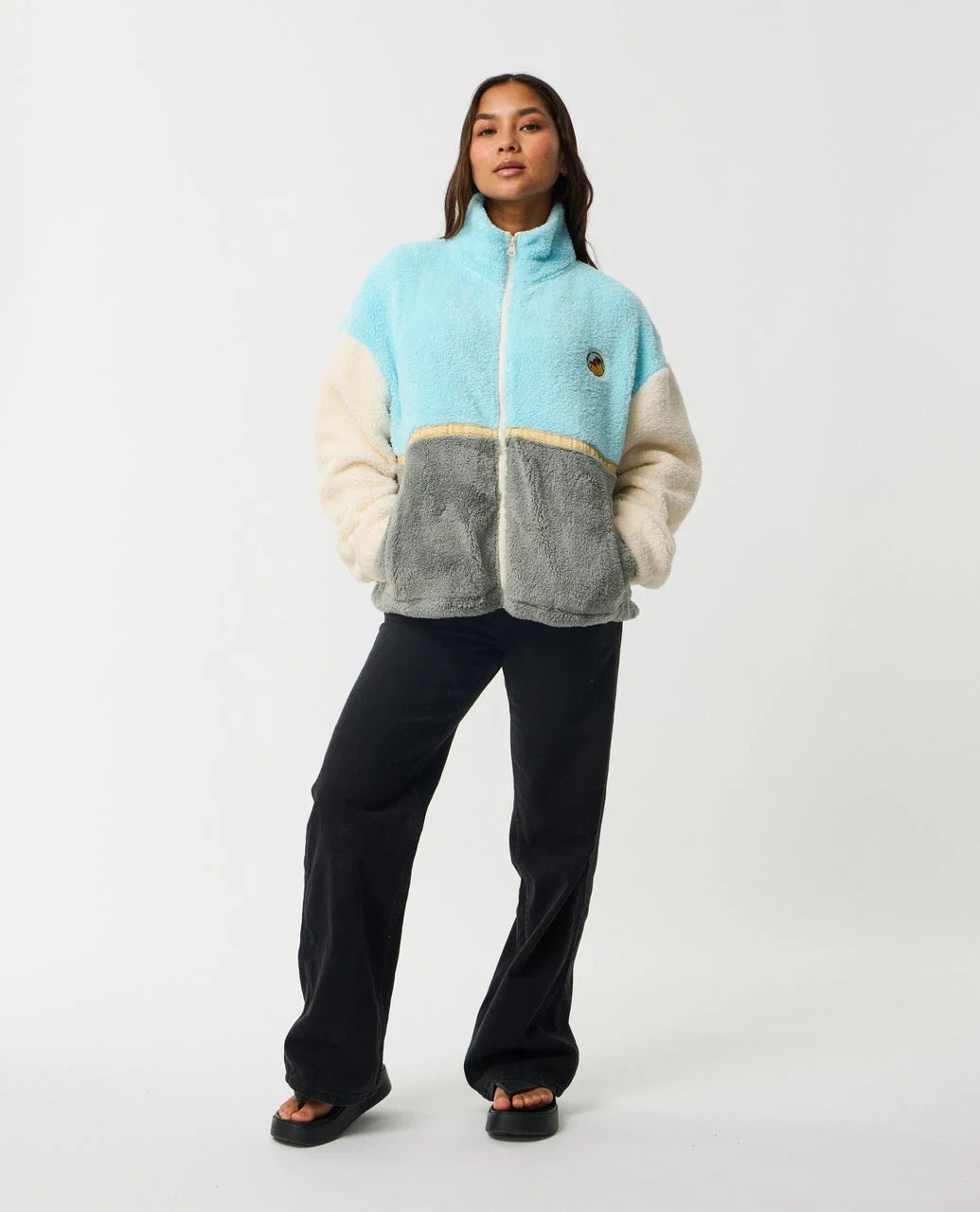 Rip Curl Surf Revival Heritage Zip Polar Fleece