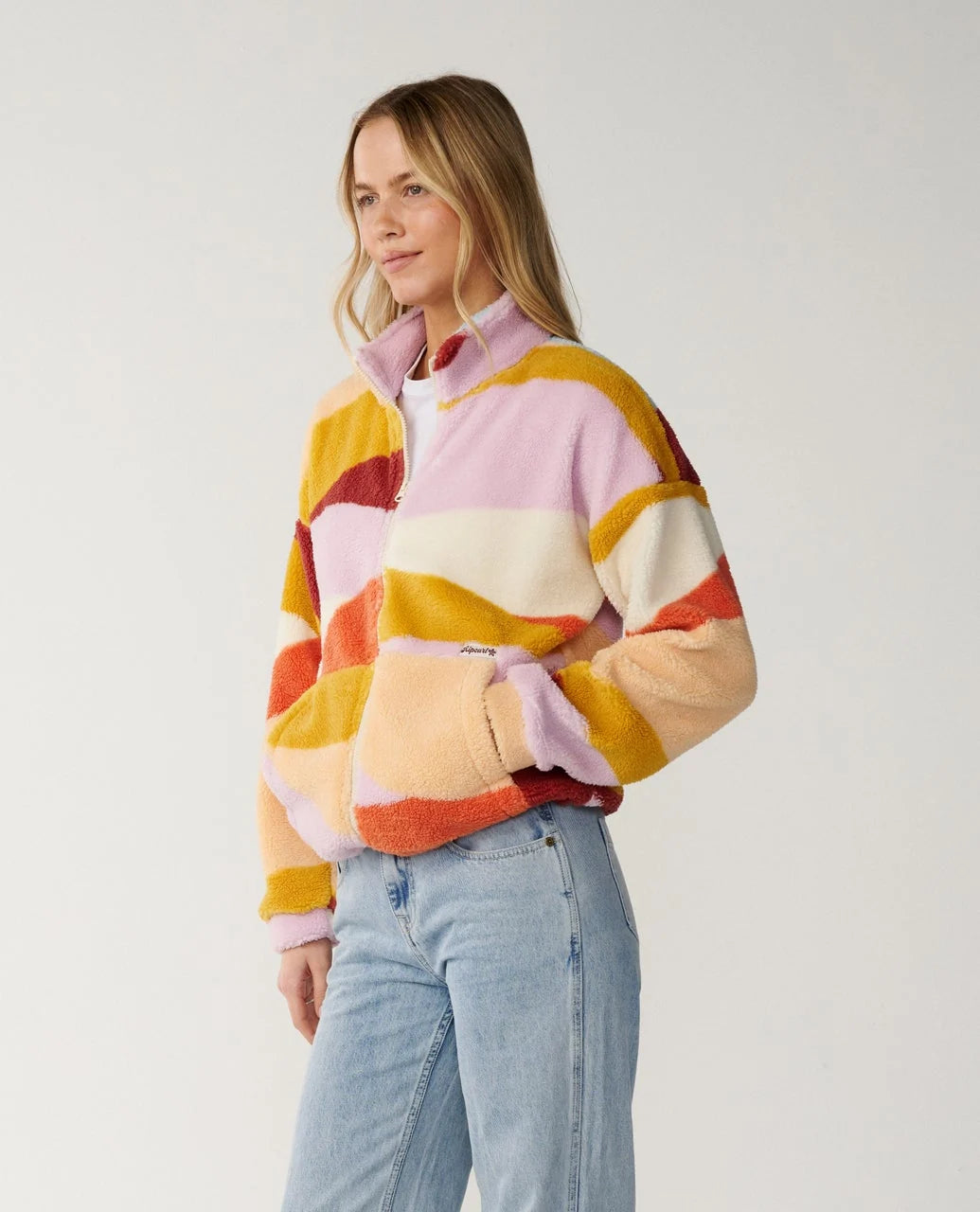 Rip Curl Retro Swell Standard Zip Polar Fleece