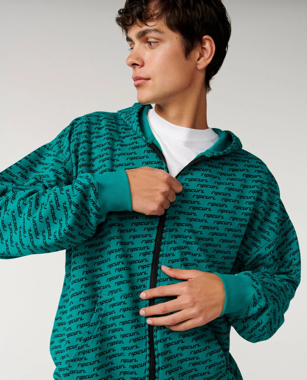 Rip Curl Archive All Over Zip Hoodie