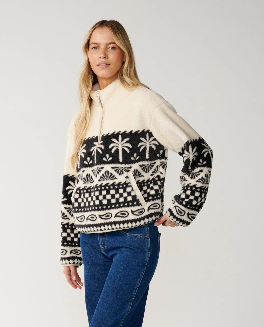 Rip Curl Bossa Nova 1/4 Zip Polar Fleece