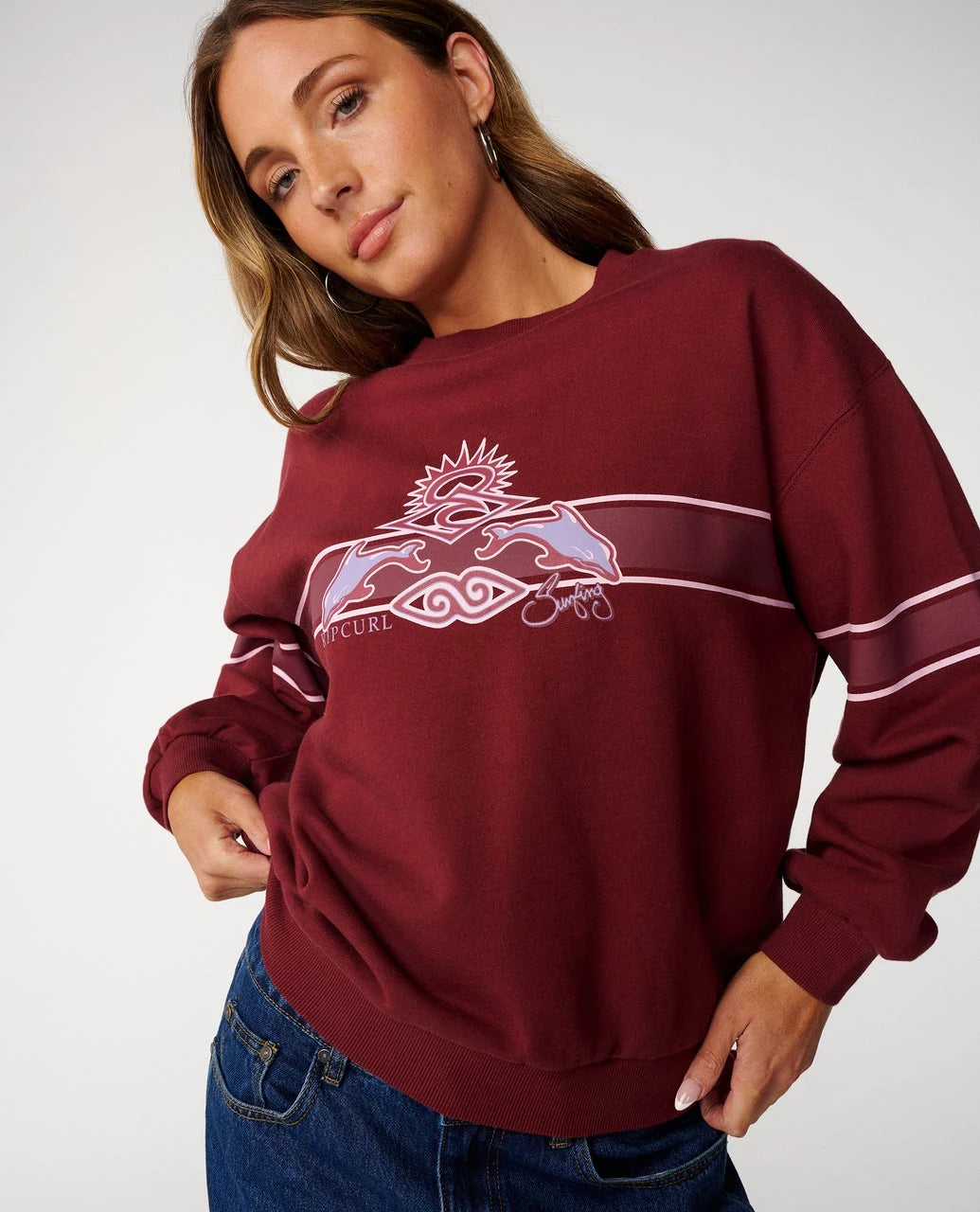 Rip Curl Archive Dolphin Oversized Sweatshirt
