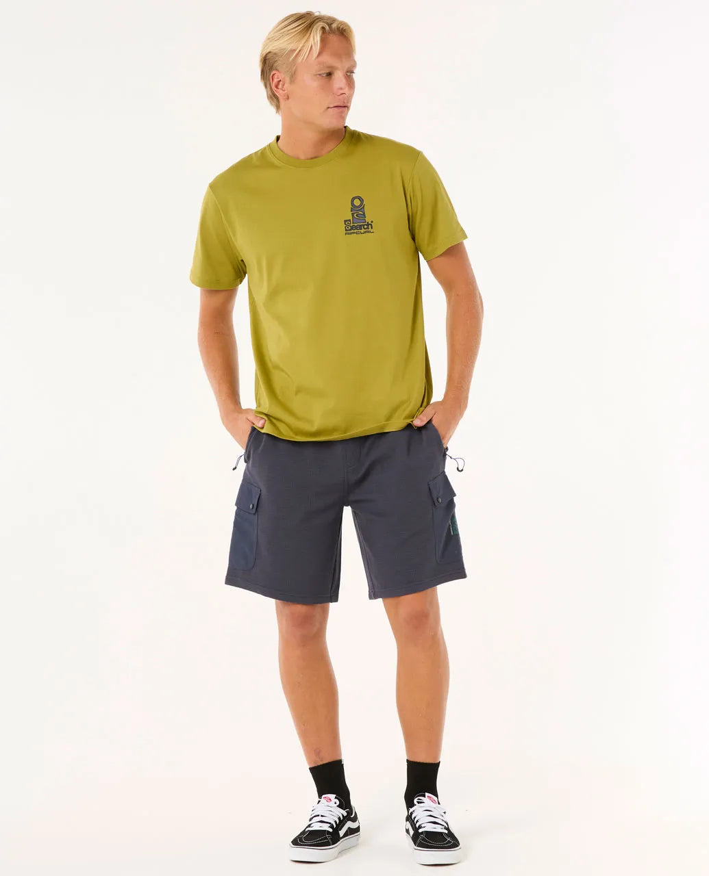 Rip Curl Vaporcool Search Stack T-Shirt