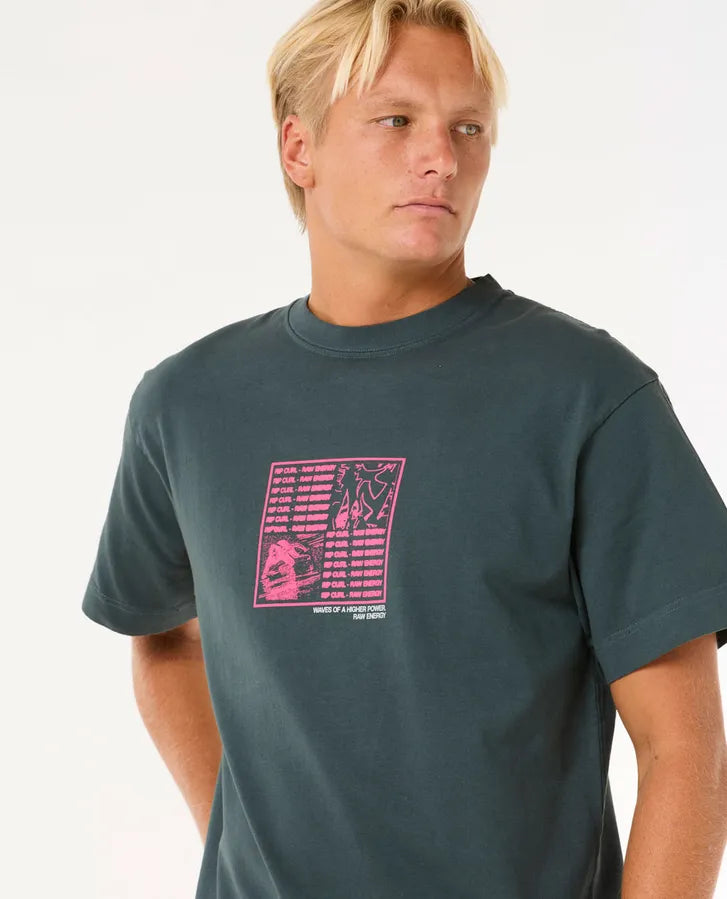 Rip Curl Raw Energy Zine T-Shirt