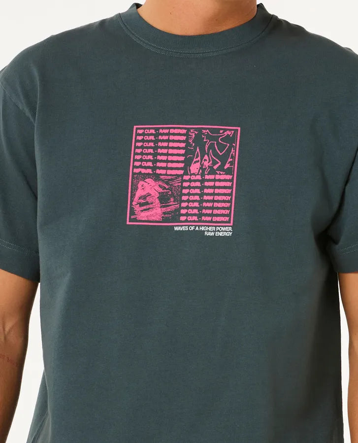Rip Curl Raw Energy Zine T-Shirt