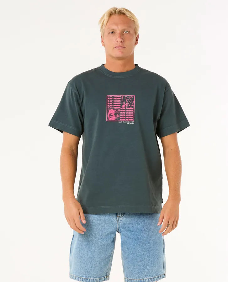 Rip Curl Raw Energy Zine T-Shirt