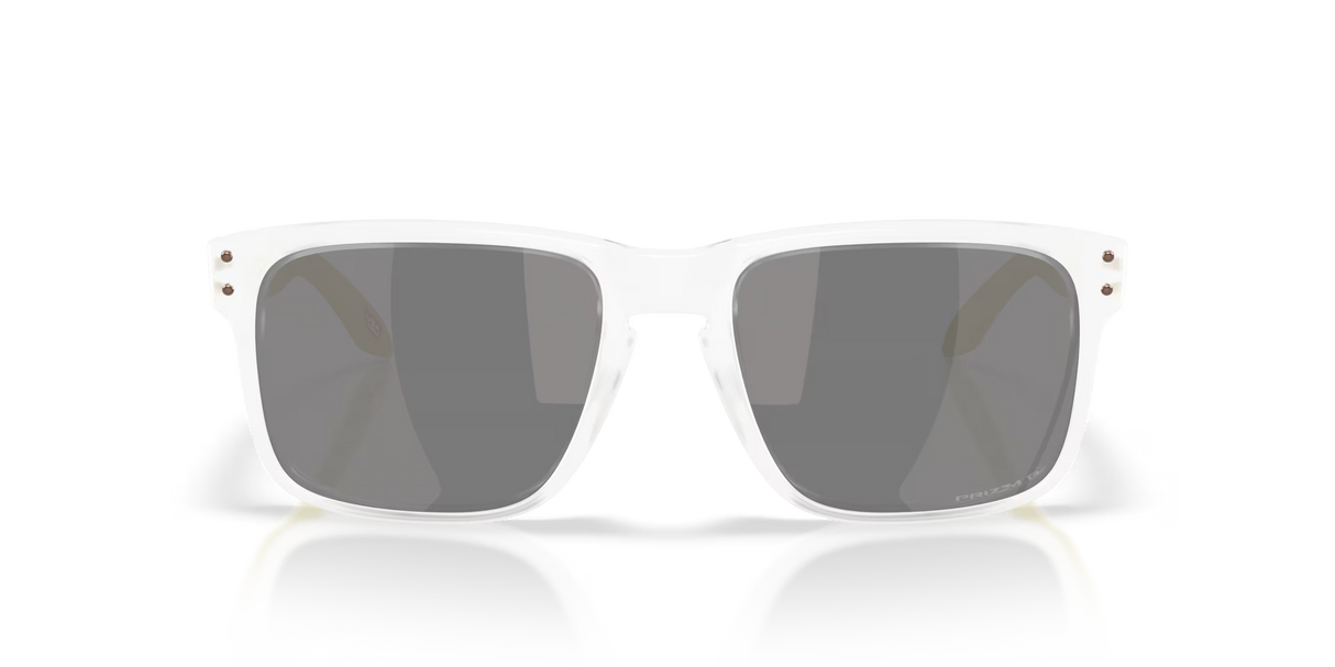 Oakley Holbrook - Matte Clear Frame with Prizm Black Polarized Lens