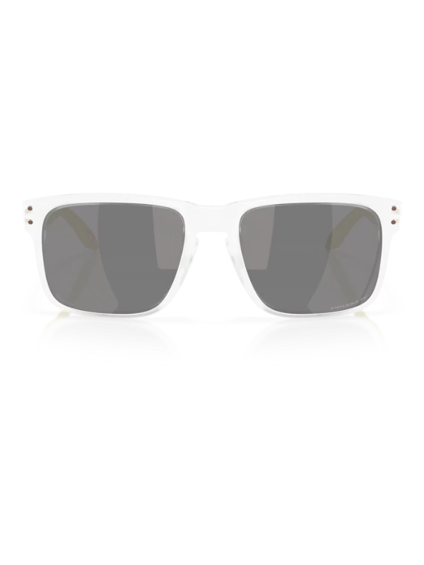 Oakley Holbrook - Matte Clear Frame with Prizm Black Polarized Lens