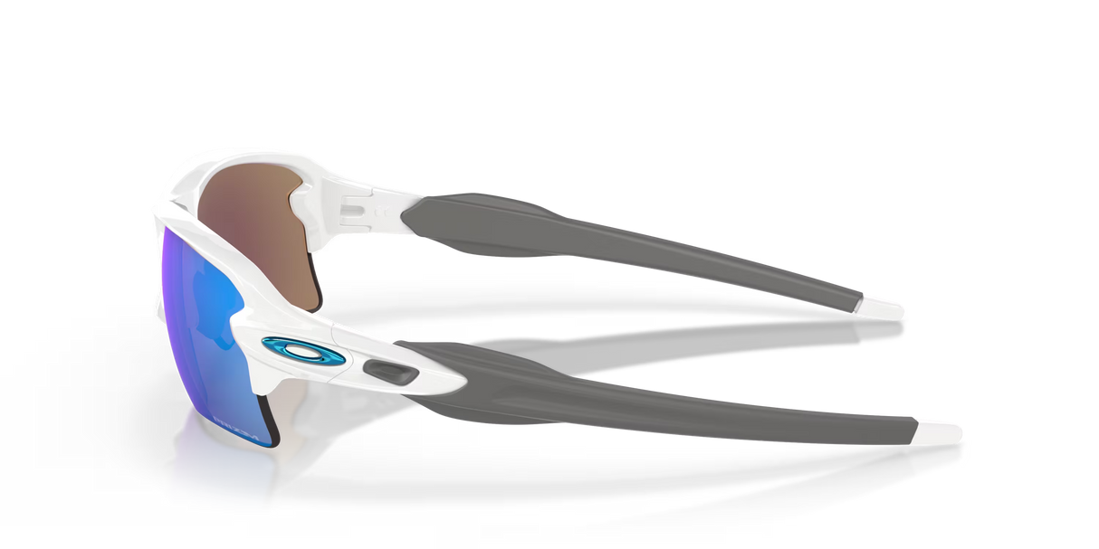 Oakley Flak 2.0 XL - Polished White Frame with Prizm Sapphire Lens