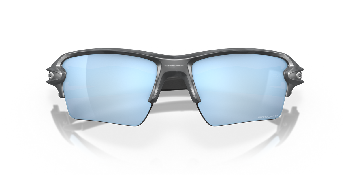 Oakley Flak 2.0 XL - Matte Black Camo Frame with Prizm Deep Water Polarized Lens