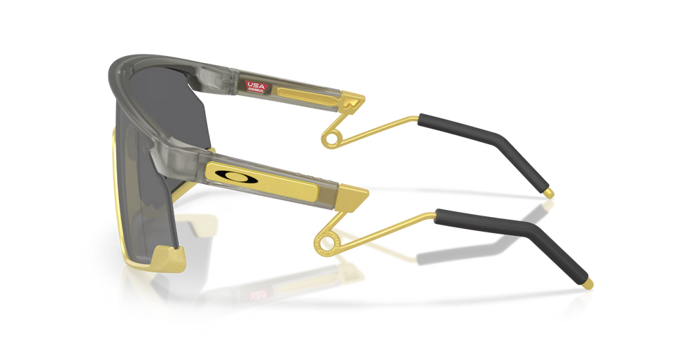 Oakley BXTR Metal - Matte Grey Ink/Vintage Gold Frame with Prizm Black Lens