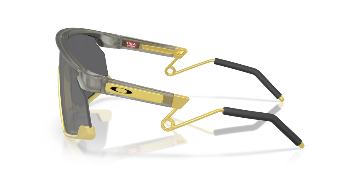 Oakley BXTR Metal - Matte Grey Ink/Vintage Gold Frame with Prizm Black Lens