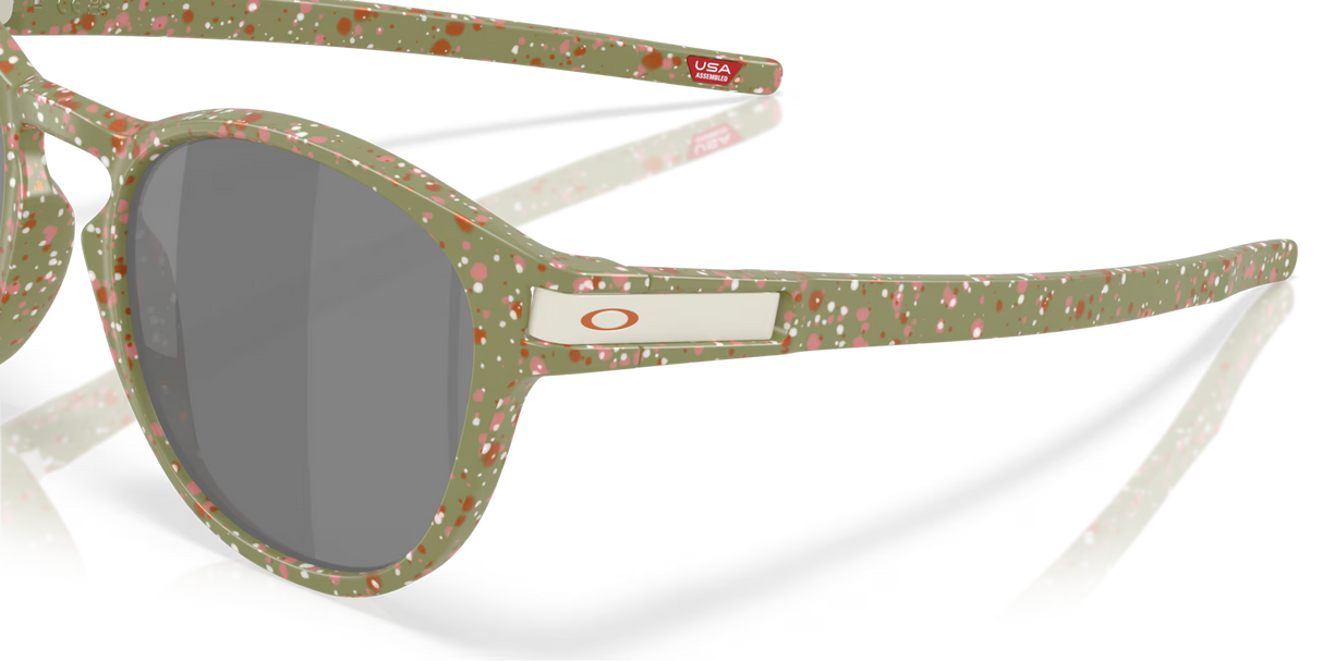 Oakley Latch - Matte Fern Terrazzo Frame with Prizm Black Lens
