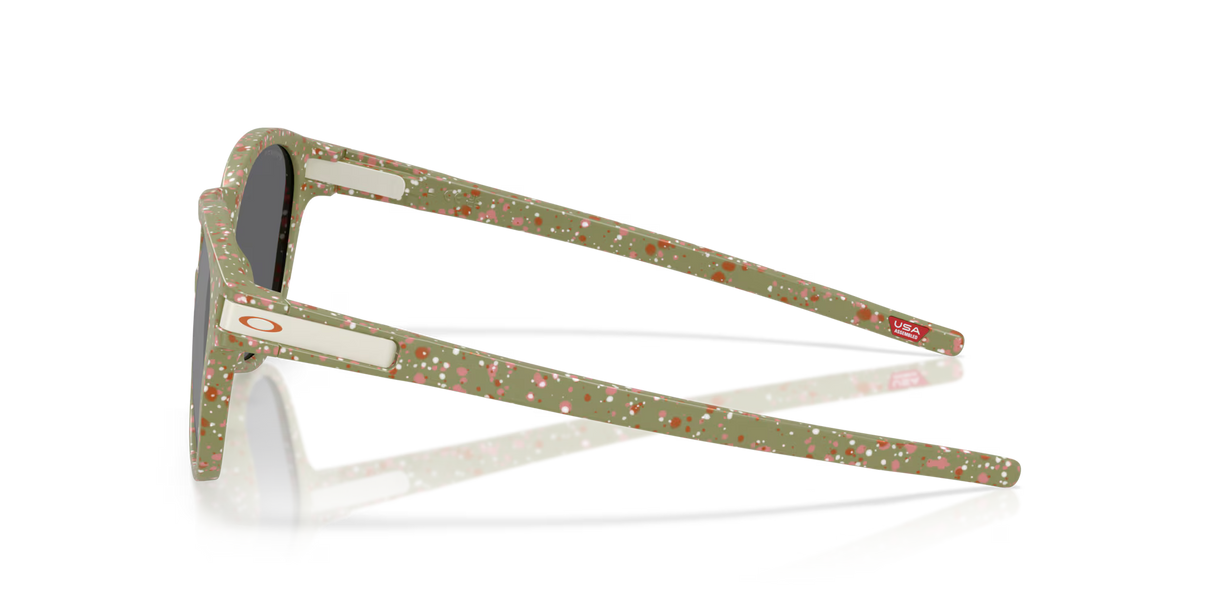 Oakley Latch - Matte Fern Terrazzo Frame with Prizm Black Lens