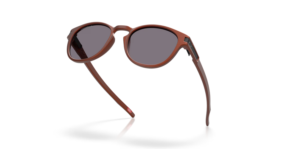 Oakley Latch - Fire Orange Frame with Prizm Grey Polarized Lens