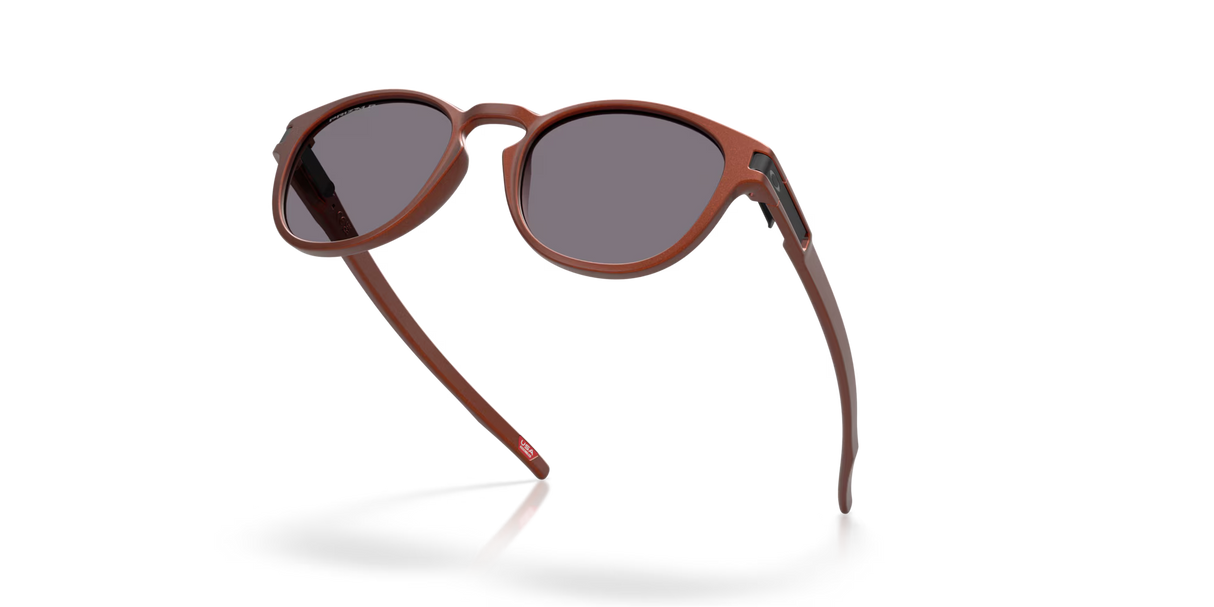 Oakley Latch - Fire Orange Frame with Prizm Grey Polarized Lens