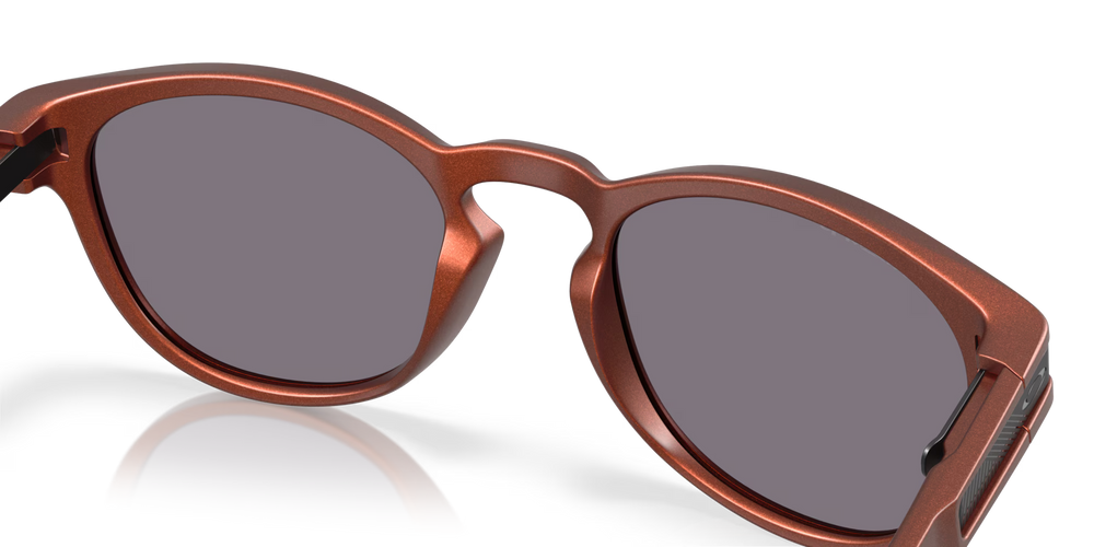 Oakley Latch - Fire Orange Frame with Prizm Grey Polarized Lens