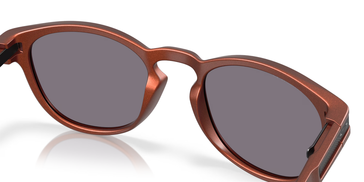 Oakley Latch - Fire Orange Frame with Prizm Grey Polarized Lens