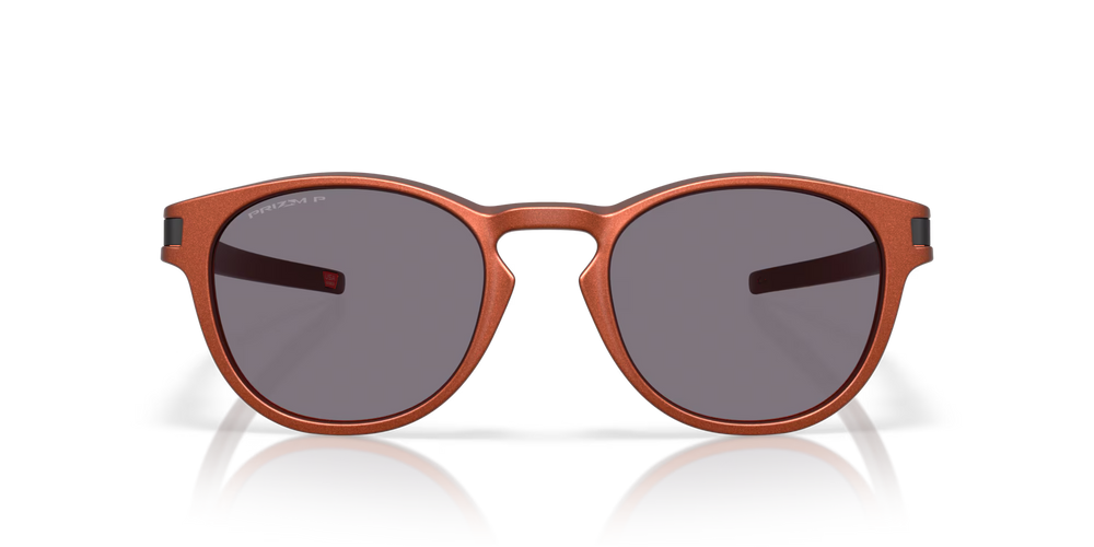 Oakley Latch - Fire Orange Frame with Prizm Grey Polarized Lens