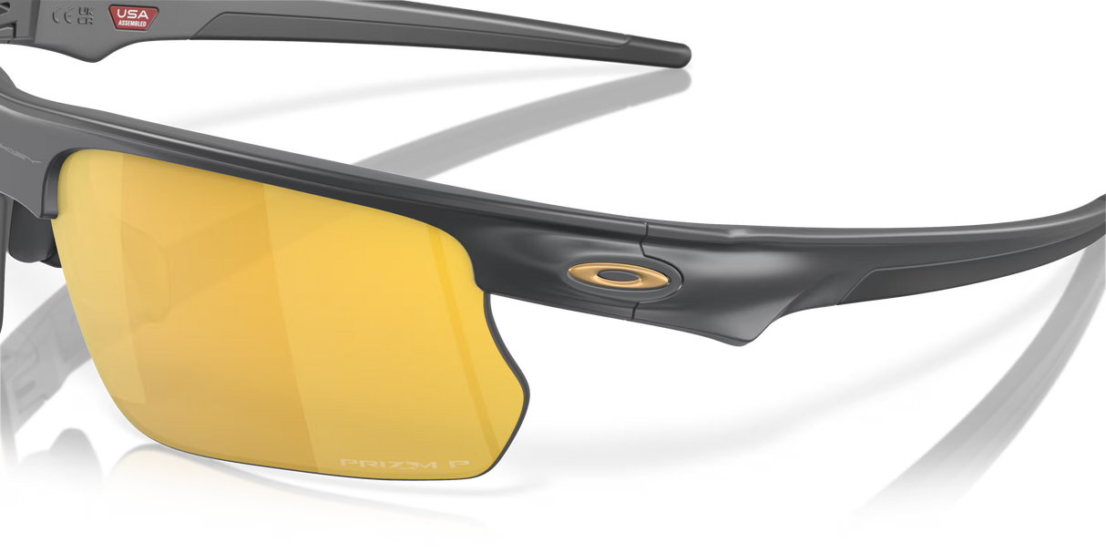 Oakley BiSphaera - Matte Carbon Frame with Prizm 24K Polarized Lens
