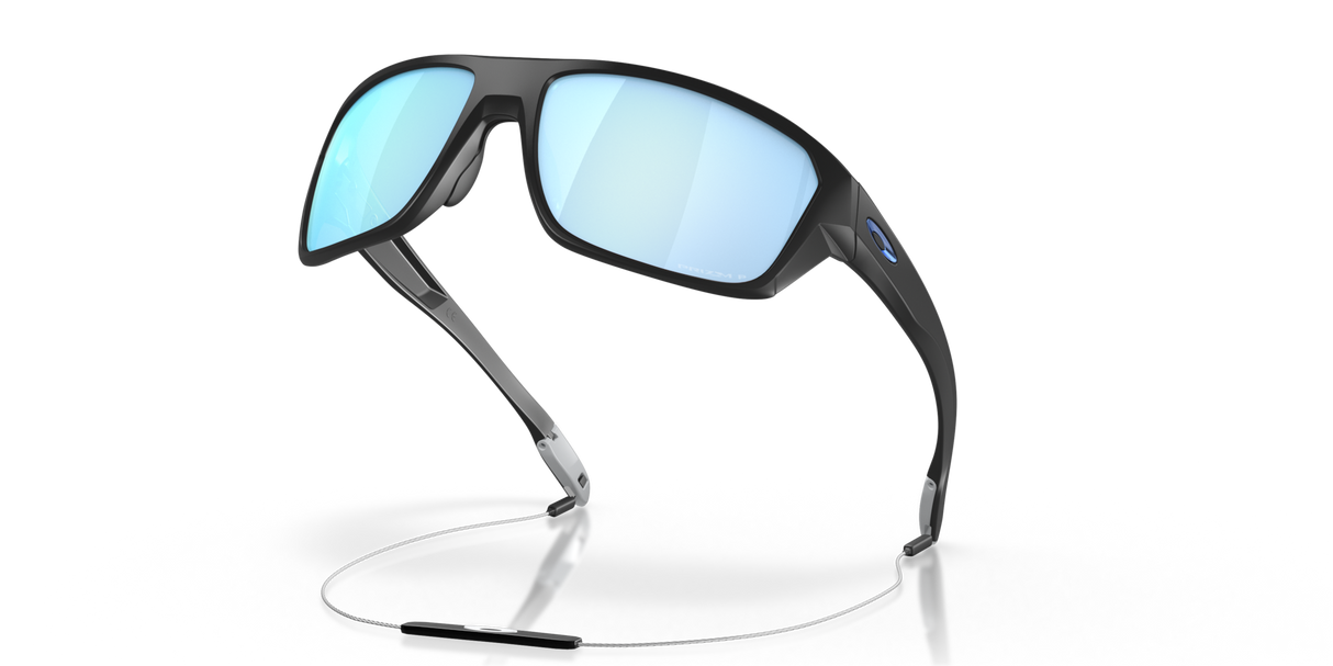 Oakley Split Shot - Matte Black Frame with Prizm Deep Water Polarized Lens