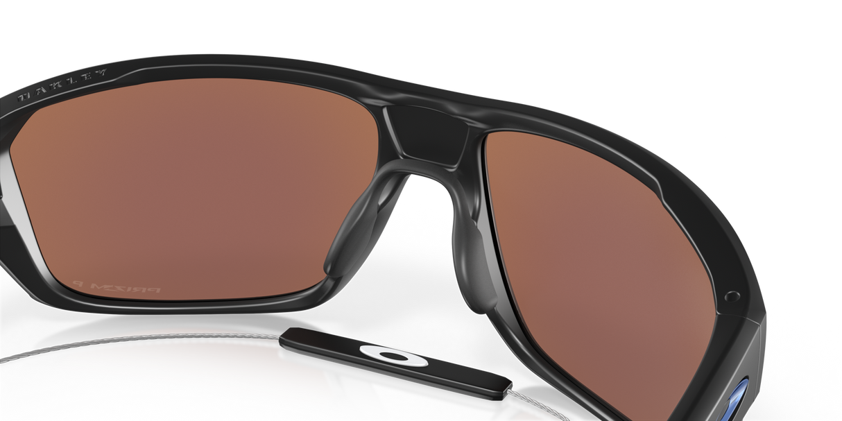 Oakley Split Shot - Matte Black Frame with Prizm Deep Water Polarized Lens
