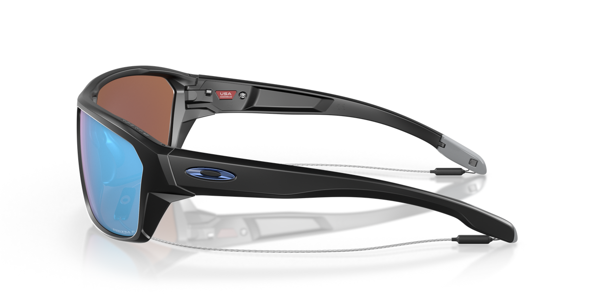 Oakley Split Shot - Matte Black Frame with Prizm Deep Water Polarized Lens