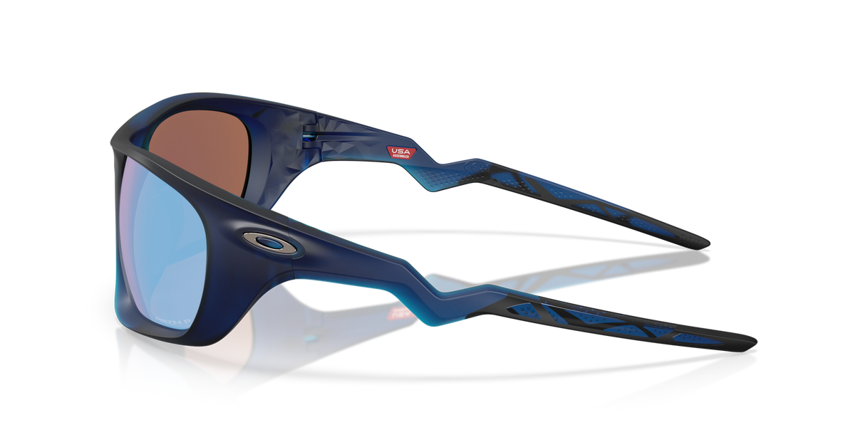 Oakley Lateralis - Matte Transparent Blue Frame with Prizm Deep Water Polarized Lens
