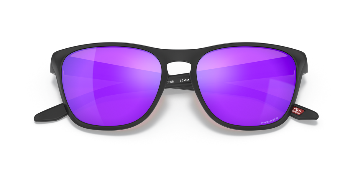 Oakley Manorburn - Matte Black Frame with Prizm Violet Lens