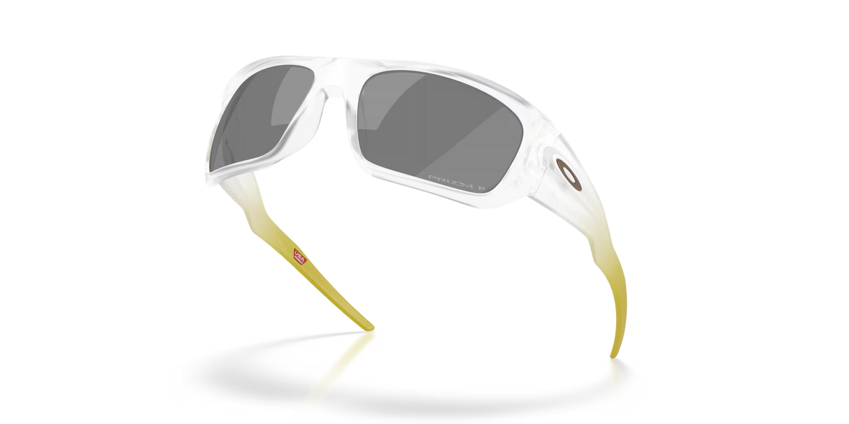 Oakley Masseter - Clear Frame with Prizm Black Polarized Lens