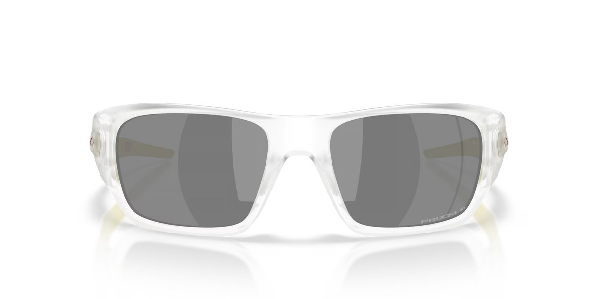Oakley Masseter - Clear Frame with Prizm Black Polarized Lens