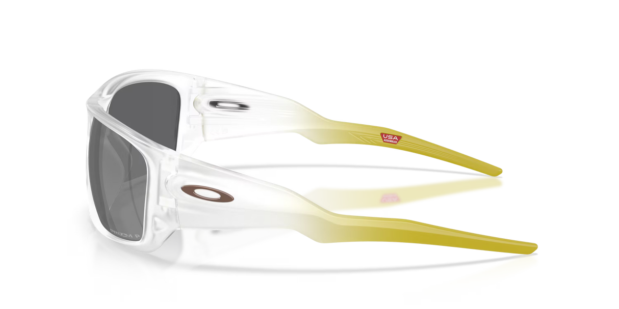 Oakley Masseter - Clear Frame with Prizm Black Polarized Lens
