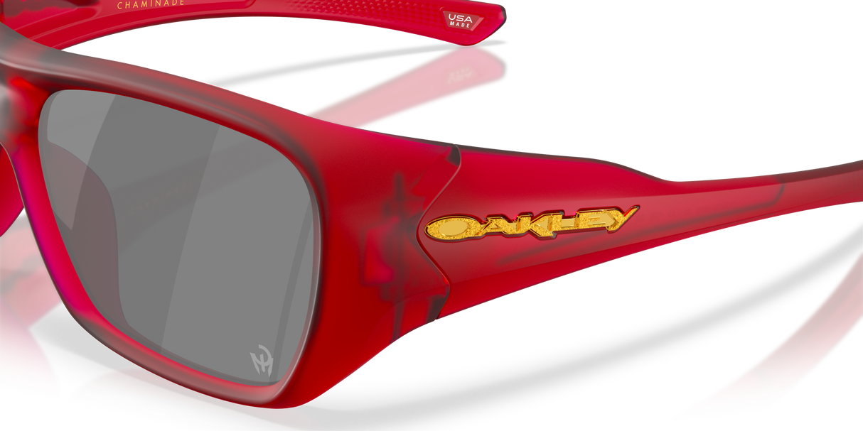 Oakley Chaminade - Matte Transparent Red Frame with Prizm Black Lens