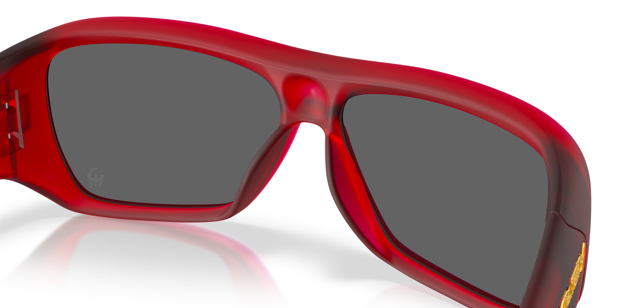 Oakley Chaminade - Matte Transparent Red Frame with Prizm Black Lens