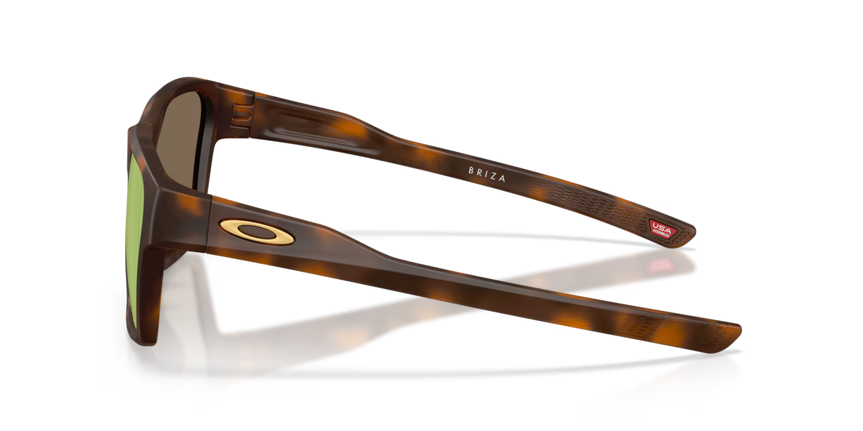 Oakley Briza - Matte Tortoise Dark Amber Frame with Prizm Rose Gold Lens