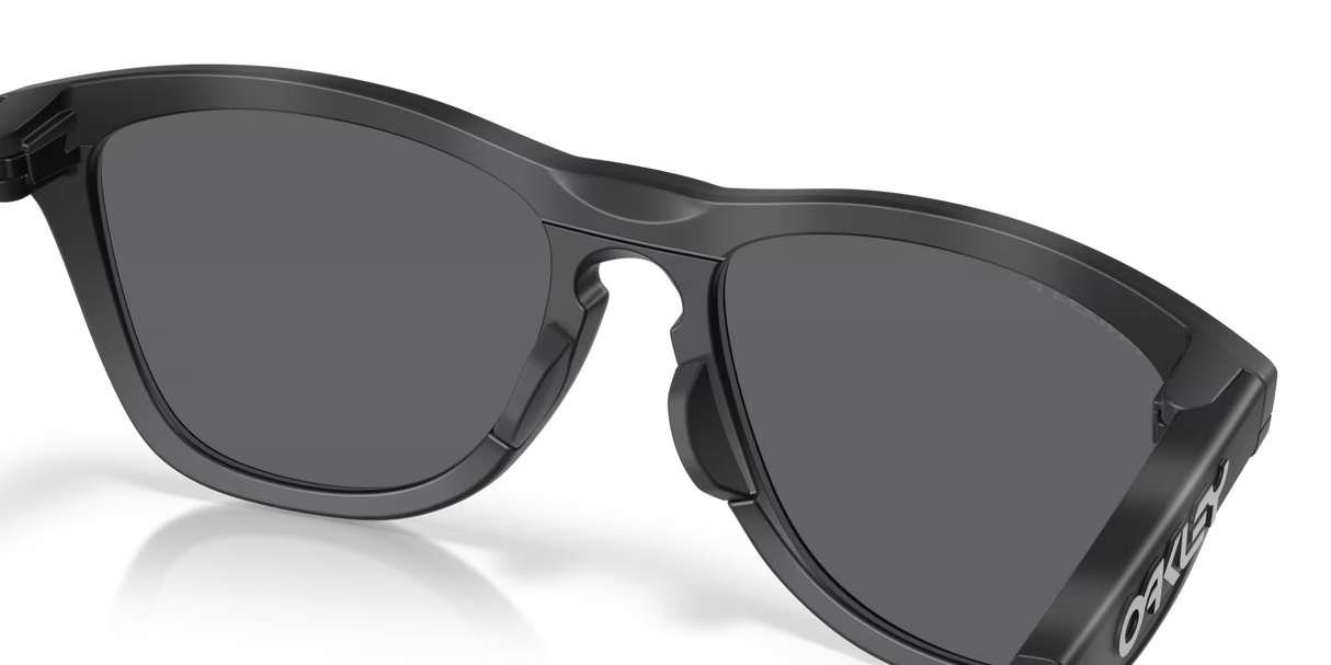 Oakley Frogskins Range XL - Matte Tortoise Grey/Matte Black Frame with Prizm Black Polarized Lens